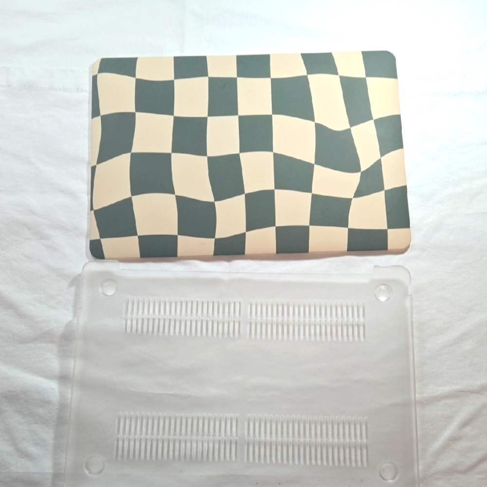 Checkered Laptop Case For Macbook
